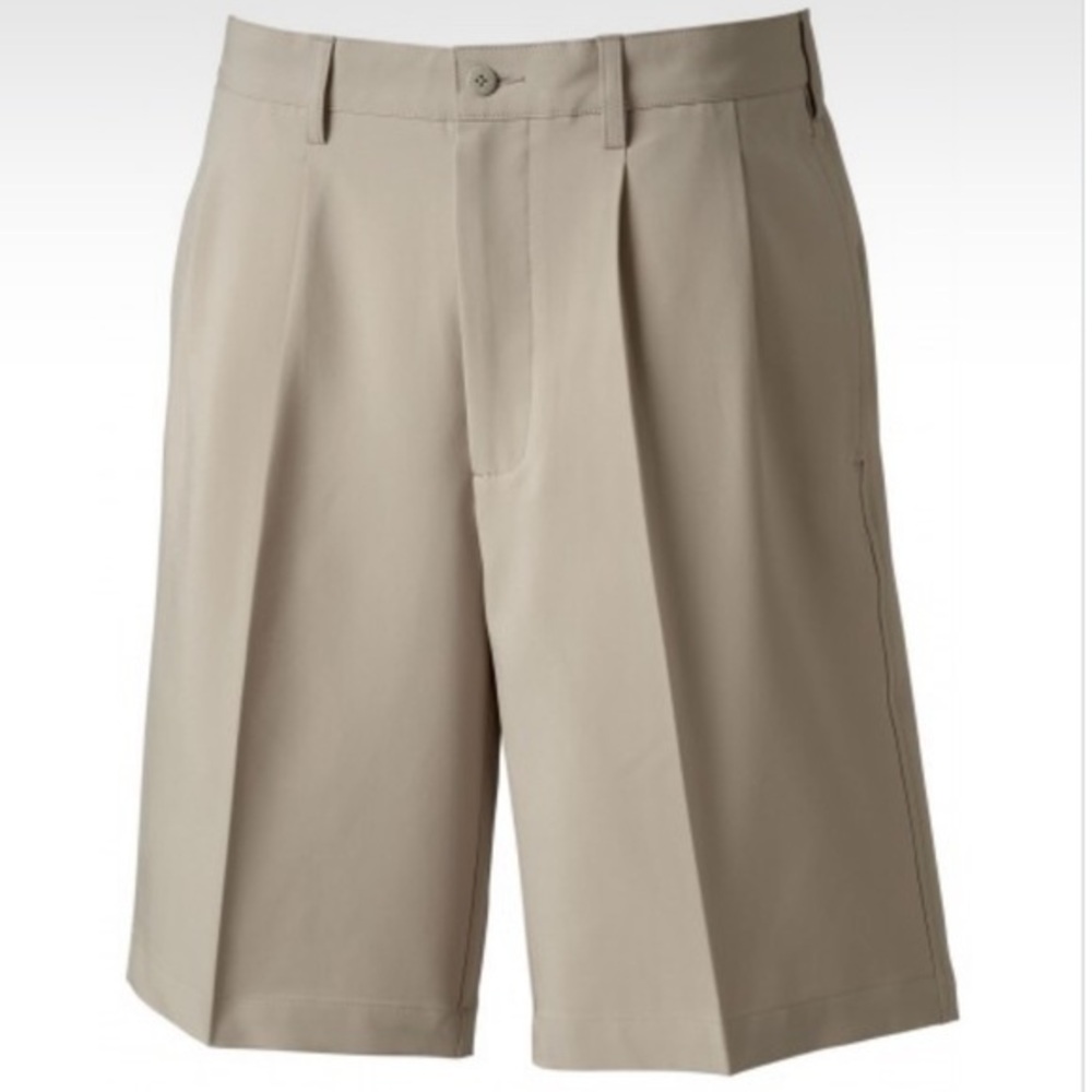 Nike Fit Dry Mens Khaki Golf Shorts Size 34
